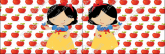 Bandeira para lanches, doces e cupcakes