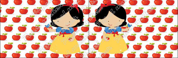 Bandeira para lanches, doces e cupcakes